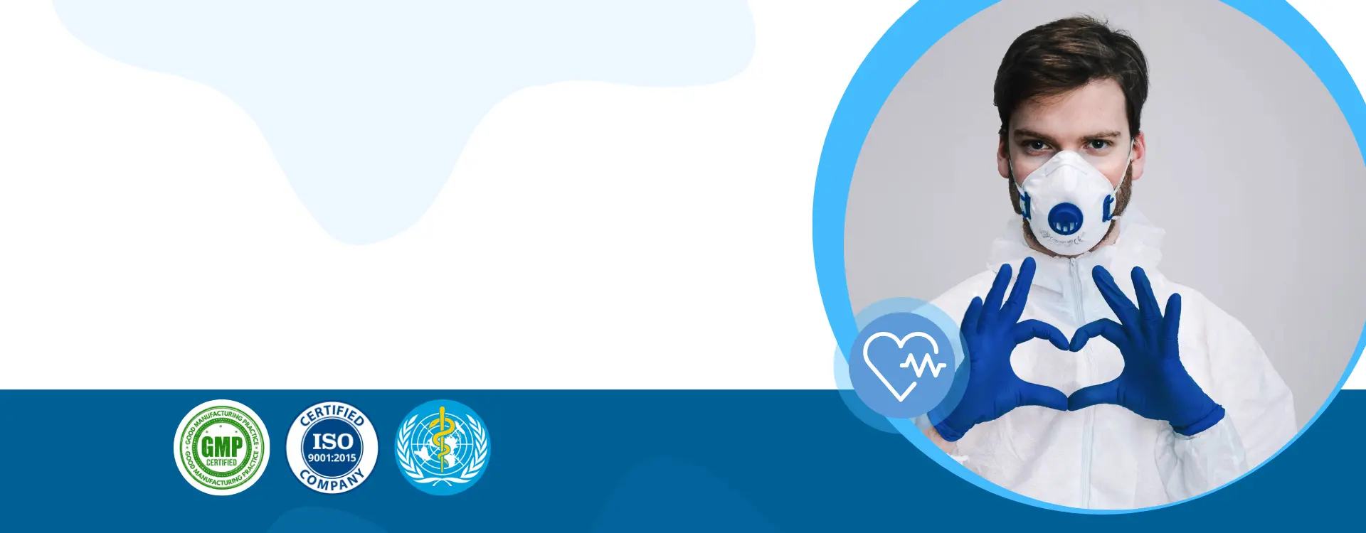 Gmp & Iso certified company banner